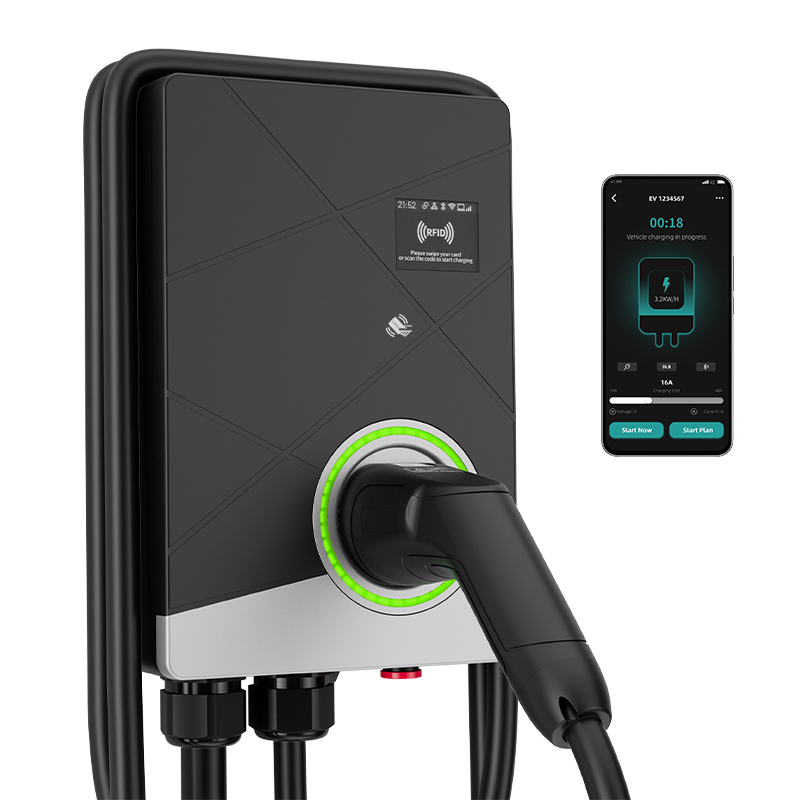 22Kw Wallbox Type 2 Ocpp Rfid - เครื่องชาร์จรถยนต์ไฟฟ้าแบบติดผนัง 3 เฟส 22 กิโลวัตต์ 32