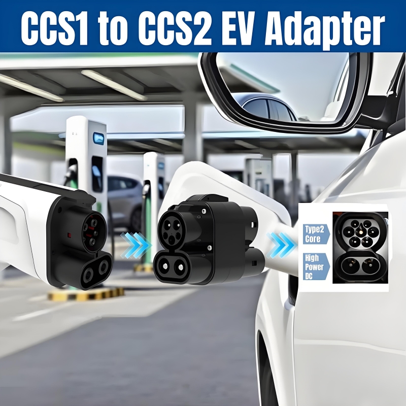 อะแดปเตอร์ชาร์จรถยนต์ไฟฟ้า 250 - Ccs2 To Ccs1 Fast Charge Adapter 250Kw บทวิจารณ์และราคา