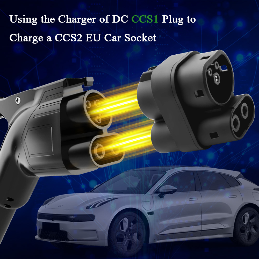 อะแดปเตอร์เชื่อมต่อการชาร์จรถย - Ccs2 To Ccs1 Fast Charge Adapter 250Kw บทวิจารณ์และราคา