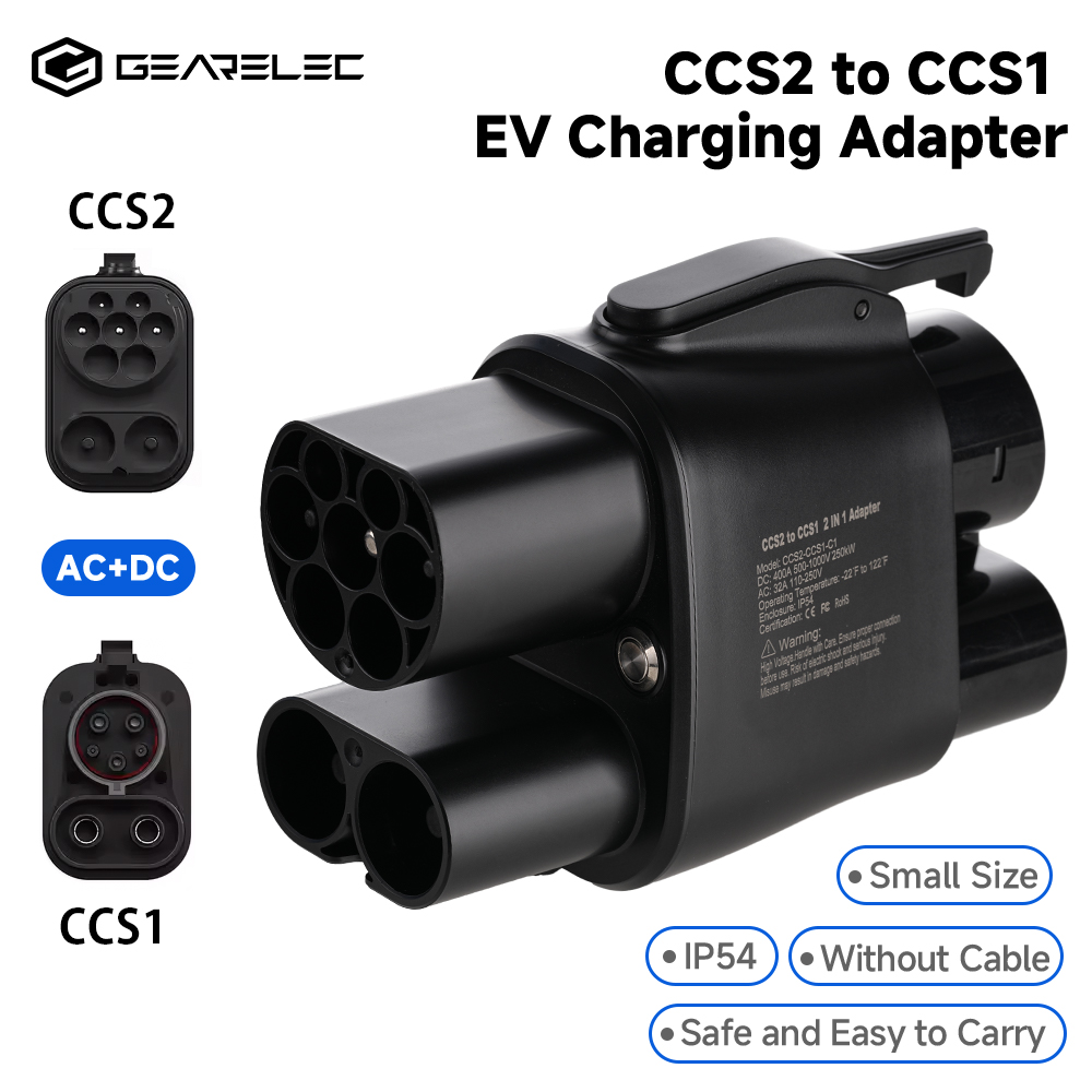 GEARELEC CCS2 to CCS1 อะแดปเตอ - Ccs2 To Ccs1 Fast Charge Adapter 250Kw บทวิจารณ์และราคา