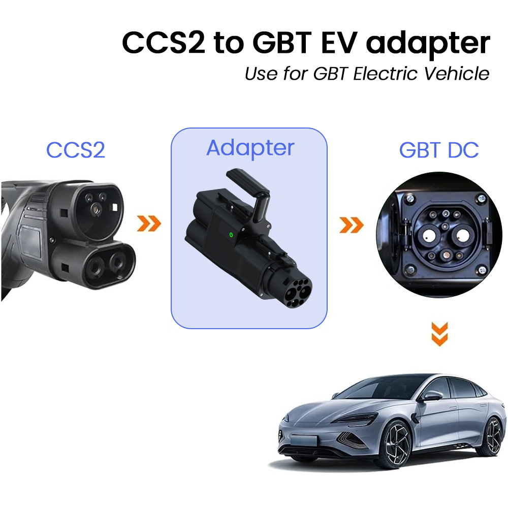 อะแดปเตอร์แปลง CCS2เป็น gp/t E - Gb/T To Ccs2 200A Fast Charging Adapter บทวิจารณ์และราคา