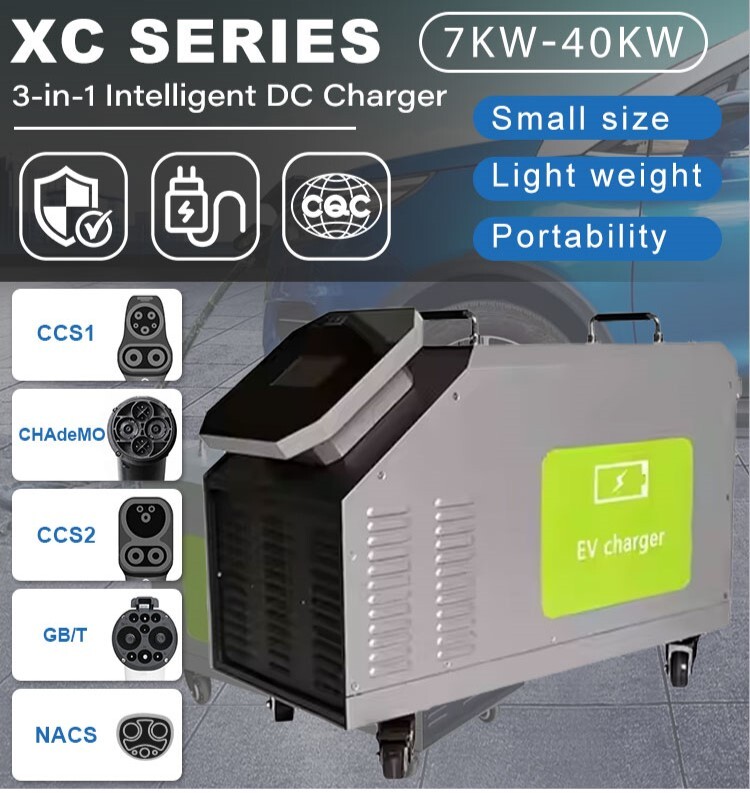 เครื่องชาร์จรถยนต์ไฟฟ้าแบบพกพา - Portable Dc Fast Charger 20Kw Ccs2 บทวิจารณ์และราคา