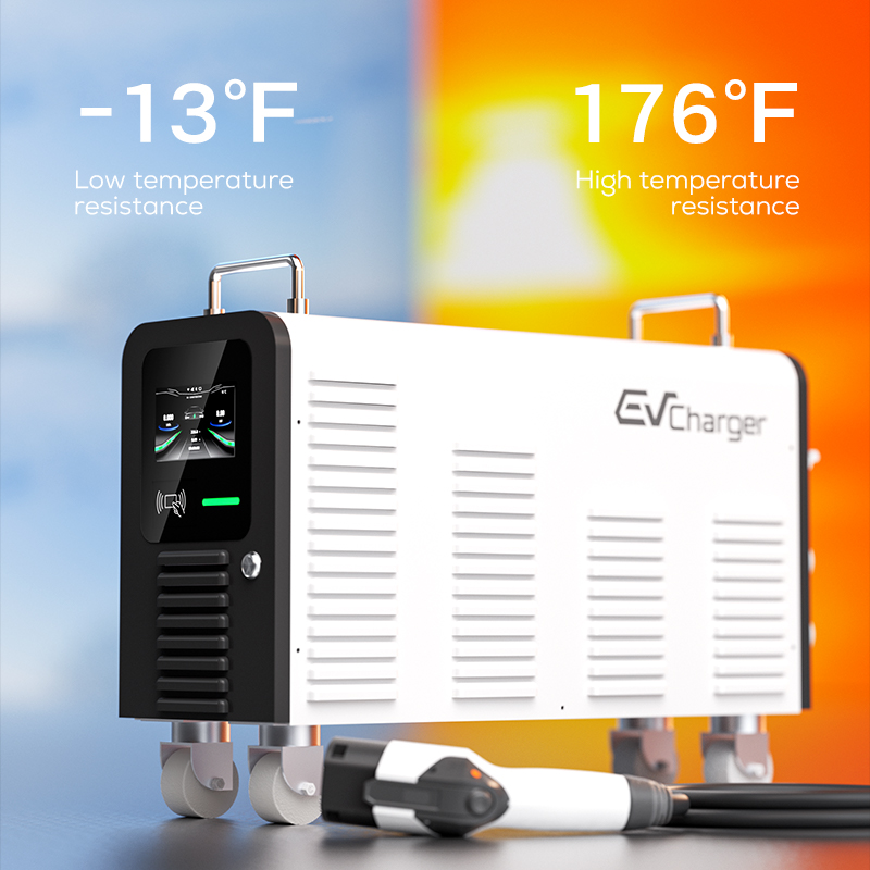 สถานีชาร์จรถยนต์ไฟฟ้าแบบพกพา C - Portable Dc Fast Charger 20Kw Ccs2 บทวิจารณ์และราคา