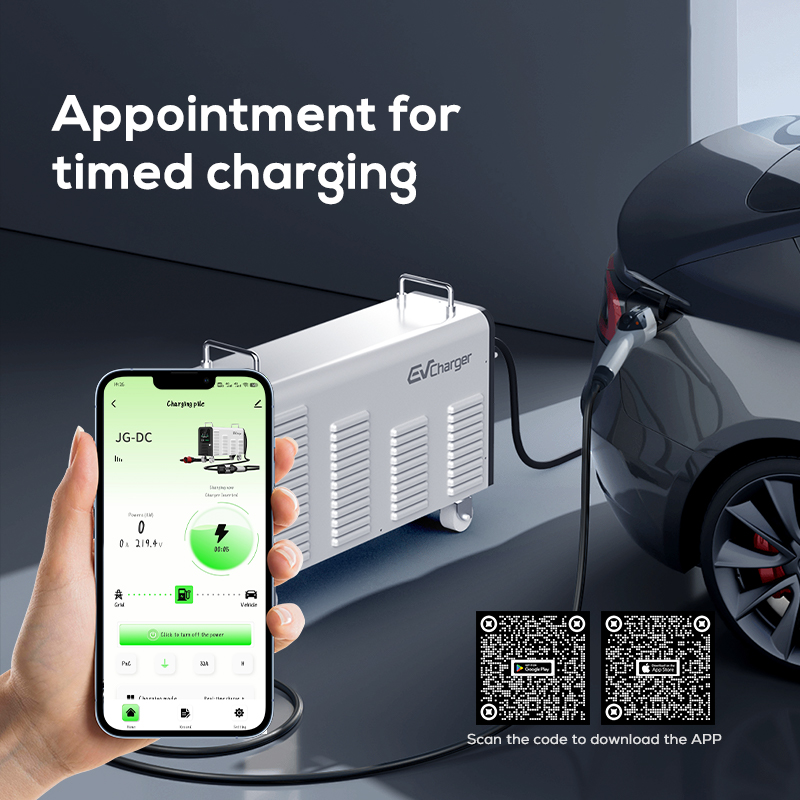 สถานีชาร์จรถยนต์ไฟฟ้าแบบพกพา C - Portable Dc Fast Charger 20Kw Ccs2 บทวิจารณ์และราคา