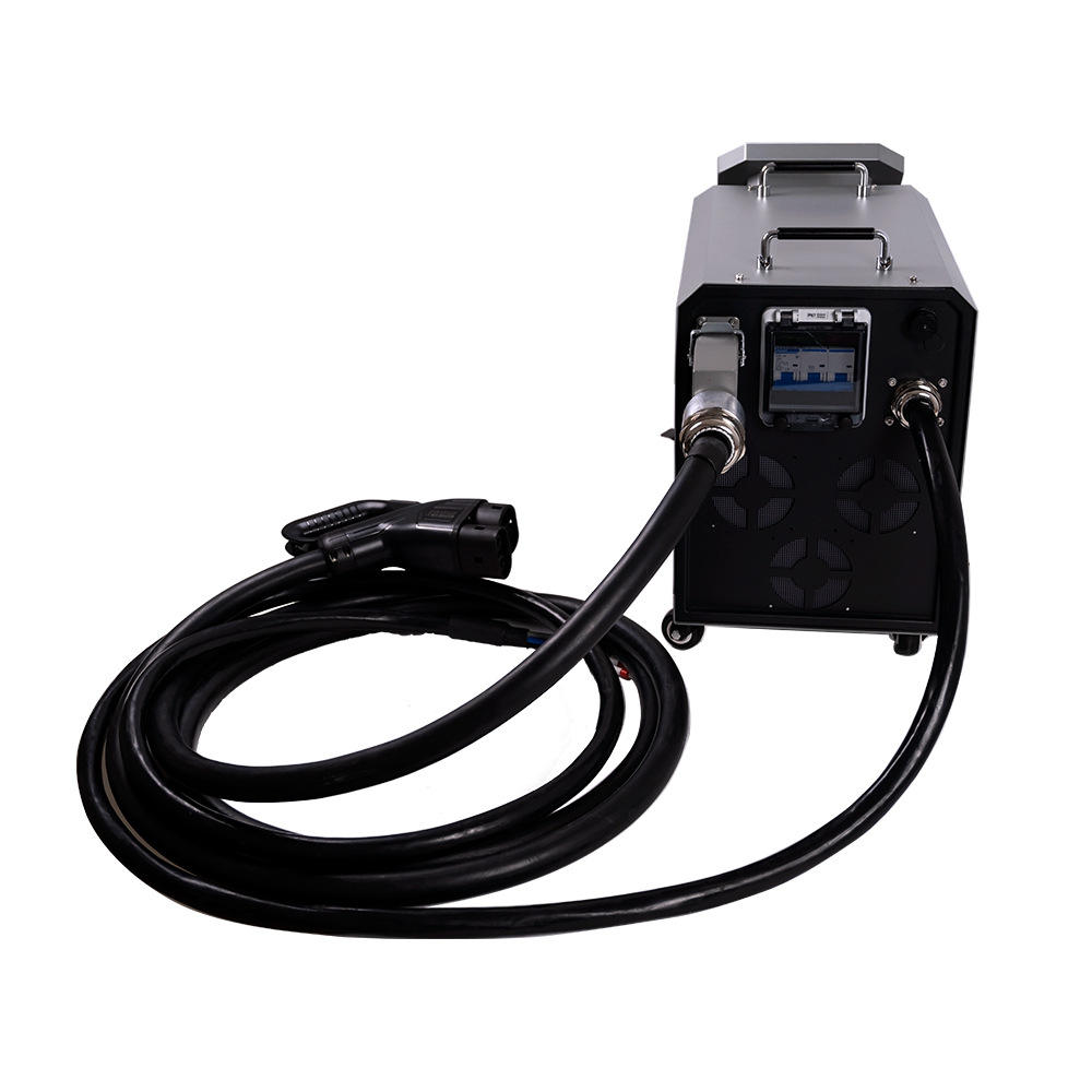 เครื่องชาร์จเร็วแบบพกพา CCS1 C - Portable Dc Fast Charger 20Kw Ccs2 บทวิจารณ์และราคา