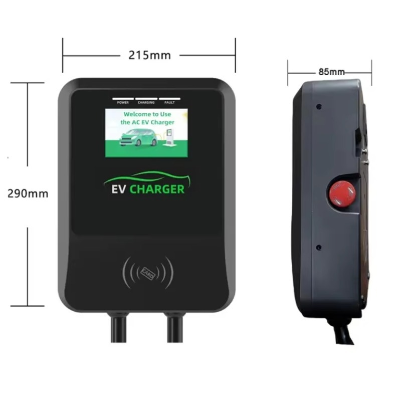 สถานีชาร์จรถยนต์ไฟฟ้า Wallbox  - 22Kw Wallbox Type 2 Ocpp Rfid บทวิจารณ์และราคา
