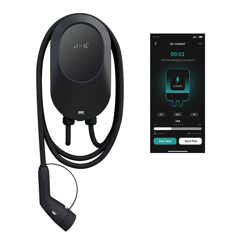 สถานีชาร์จติดผนังสำหรับบ้าน 32 - 22Kw Wallbox Type 2 Ocpp Rfid บทวิจารณ์และราคา
