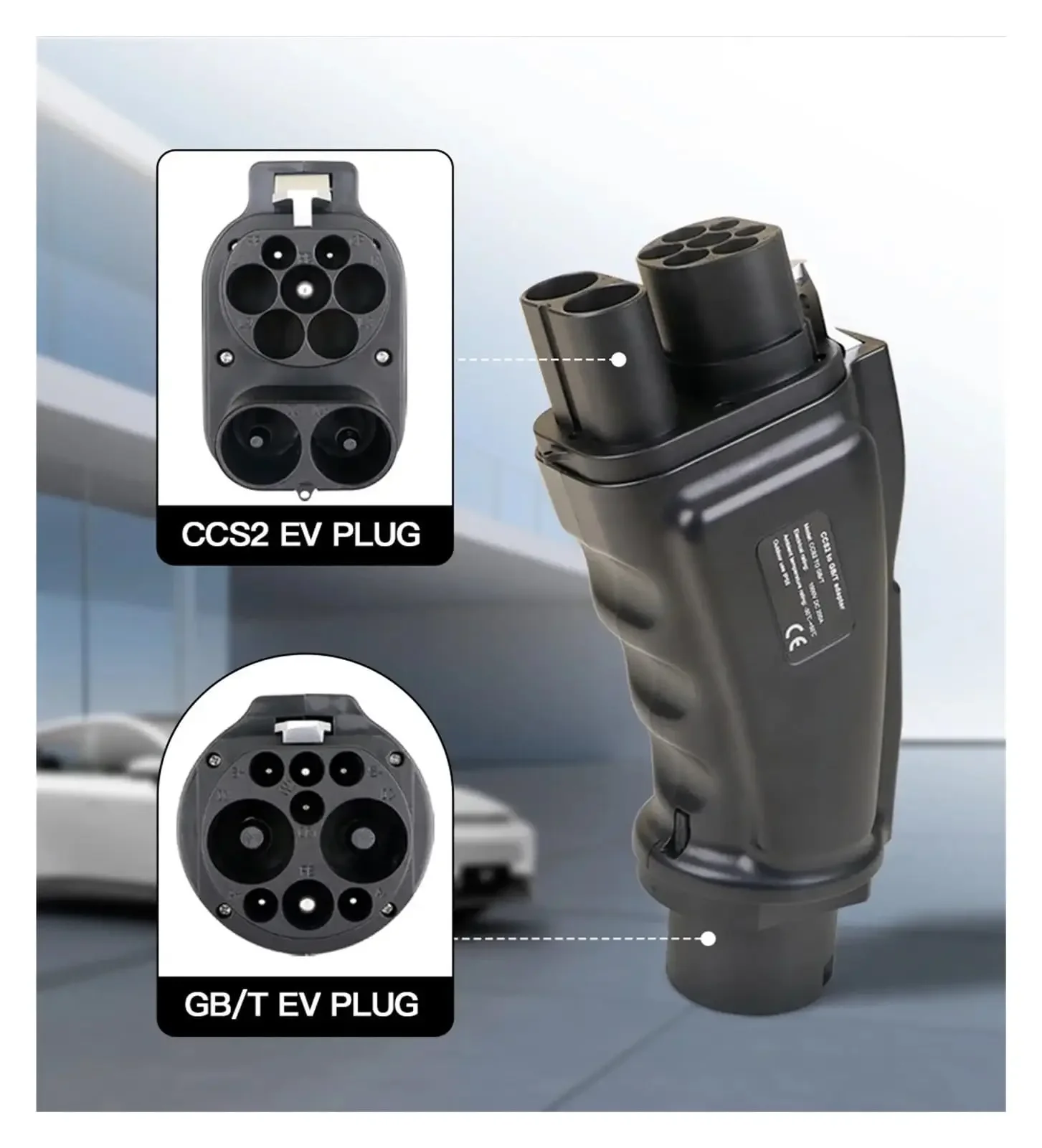 อะแดปเตอร์แปลง CCS Combo 2 เป็ - Gb/T To Ccs2 200A Fast Charging Adapter บทวิจารณ์และราคา